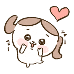 [LINEスタンプ] あゆモッチちゃん