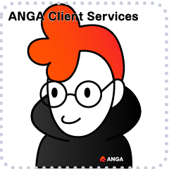 [LINEスタンプ] ANGA Client Services