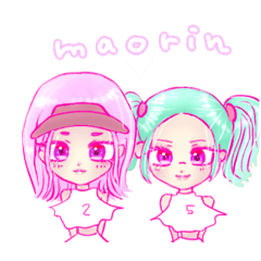 [LINEスタンプ] まおりんっ♡