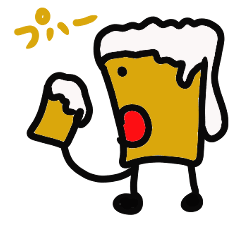 [LINEスタンプ] 生ビール太郎