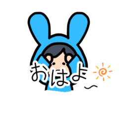 [LINEスタンプ] twins funnyあおうさver