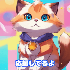 [LINEスタンプ] 世界で人気の猫たち