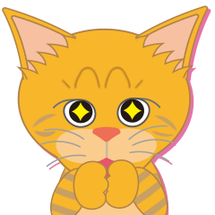 [LINEスタンプ] 茶トラのねこごんちゃん