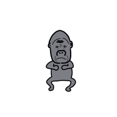 [LINEスタンプ] 『gorilla』？？