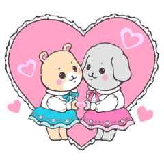 [LINEスタンプ] ♡pretty animal♡