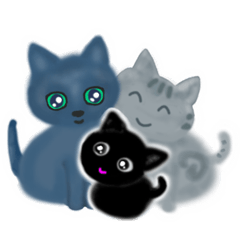 [LINEスタンプ] 猫ちゃんオールスターズ1周年記念スタンプ