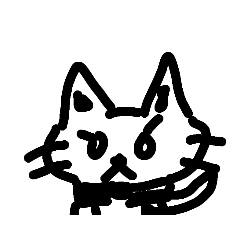 [LINEスタンプ] ฅ^•ω•^ฅにゃんこ