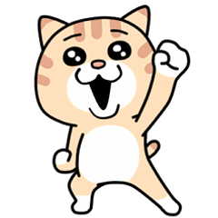 [LINEスタンプ] となりん家の猫？ トム