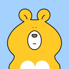 [LINEスタンプ] 中々リリースされないクマすん