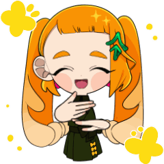 [LINEスタンプ] 手話ちゃんLINEスタンプ