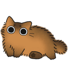 [LINEスタンプ] ねこぽっくるソマリ【文字なし】