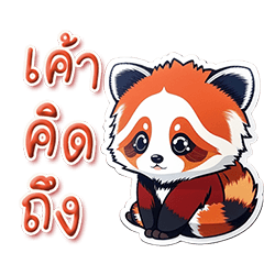 [LINEスタンプ] レッサーパンダソフト