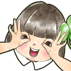 [LINEスタンプ] メルヘンな小さい女の子3