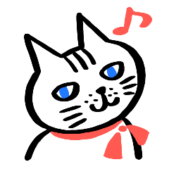 [LINEスタンプ] リボンねこEmily♪