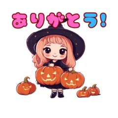 [LINEスタンプ] かわいい魔女っ子のスタンプ