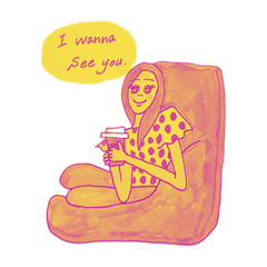 [LINEスタンプ] Lucky Girls！4.5