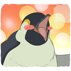 [LINEスタンプ] 「しろくまカフェ」ペンギンさんがいっぱい