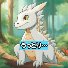 [LINEスタンプ] Forest Dragon Emotions2