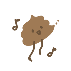[LINEスタンプ] うんこpoop