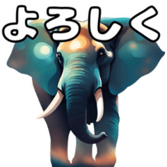 [LINEスタンプ] 幻想的な動物スタンプ