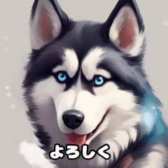 [LINEスタンプ] HuskyLove.Vol.2