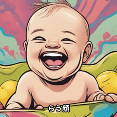 [LINEスタンプ] ほっこり Baby