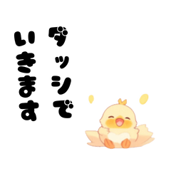 [LINEスタンプ] ひよこタン