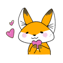 [LINEスタンプ] きつねのお仕事
