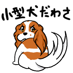 [LINEスタンプ] キャバリア≠たるリアのたるちゃん2