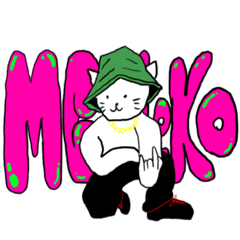 [LINEスタンプ] MCNeko a.k.a 野良猫