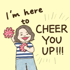 [LINEスタンプ] Yukarin’s Cheer you up スタンプ