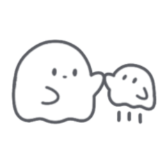 [LINEスタンプ] おばけの生活2