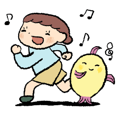 [LINEスタンプ] 金魚のぽんちゃんととわちゃん