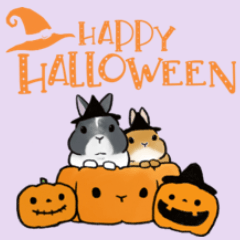 [LINEスタンプ] うさぽんのハロウィンスタンプ