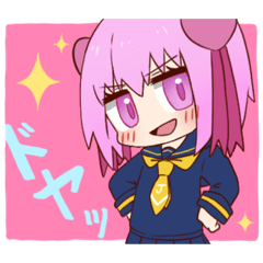 [LINEスタンプ] JちゃんとKくん 日常編