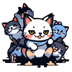 [LINEスタンプ] あらいねこ