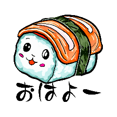 [LINEスタンプ] お寿司ちゃんy