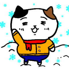 [LINEスタンプ] ネイリストさやかさんの日常【冬】