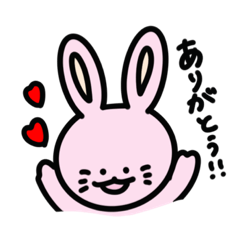 [LINEスタンプ] ゆるいあにまる/うさぎ