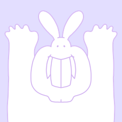 [LINEスタンプ] ウサギッパ