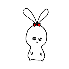 [LINEスタンプ] うさぎさんと、いっしょ