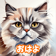 [LINEスタンプ] いろんな猫の日常会話スタンプ