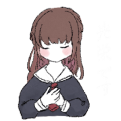 [LINEスタンプ] 女の子詰め(改訂版)