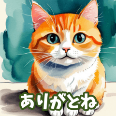 [LINEスタンプ] いろんな猫の日常会話スタンプ2