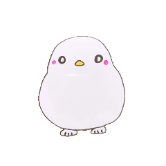 [LINEスタンプ] うさぎ、鳥、ペンギン