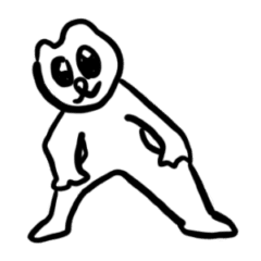 [LINEスタンプ] がんばれ 動く パンダちゃん