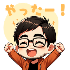 [LINEスタンプ] ちょび髭のイケおじLINEスタンプ