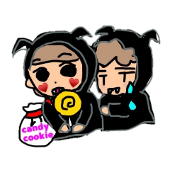 [LINEスタンプ] H＆Kスタンプin2023～ハロウィンver～