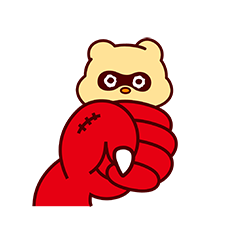 [LINEスタンプ] こだぬき ぶんちゃん