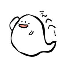 [LINEスタンプ] 大福おばけちゃんの生活①